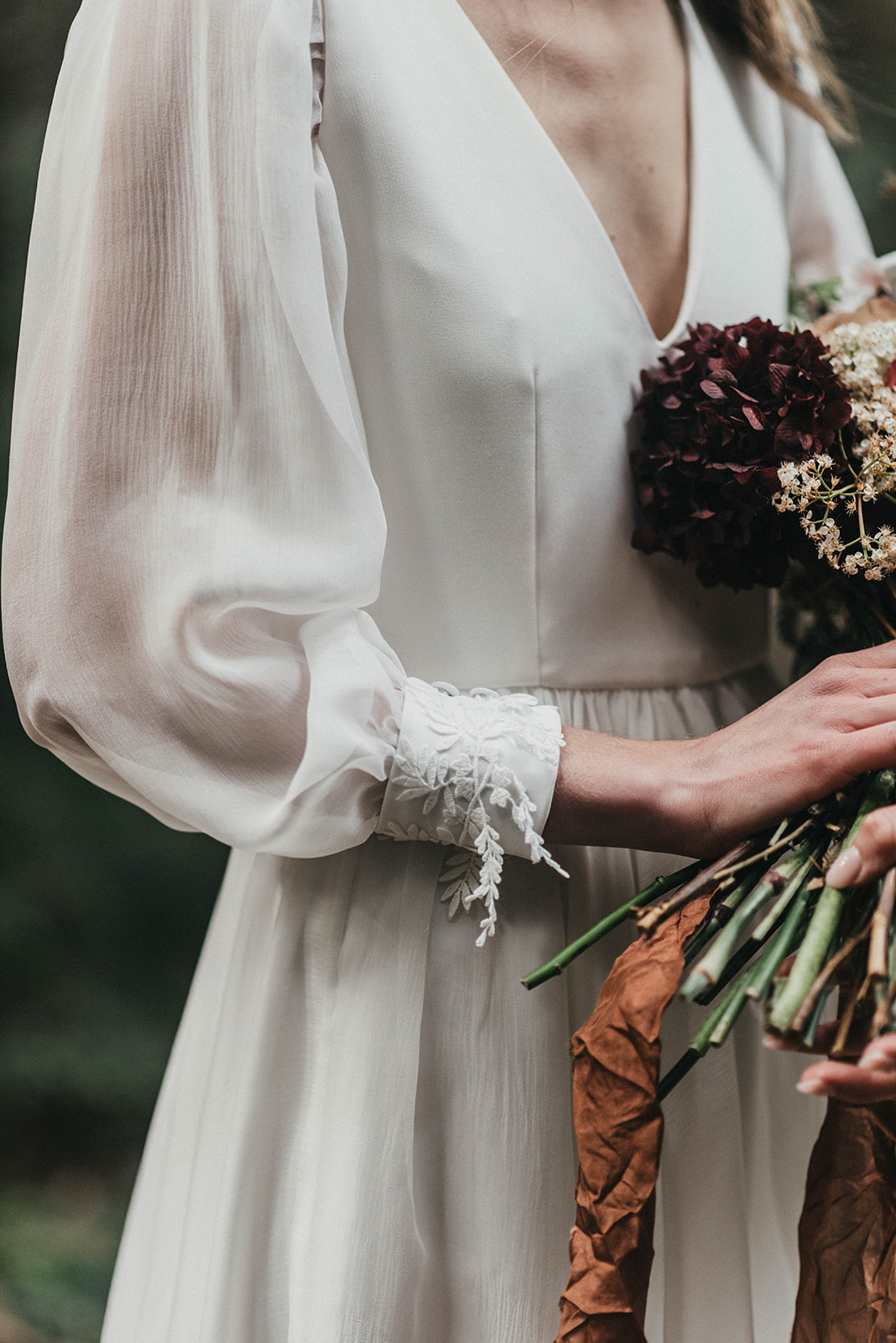 robe mariée fluide sur mesure