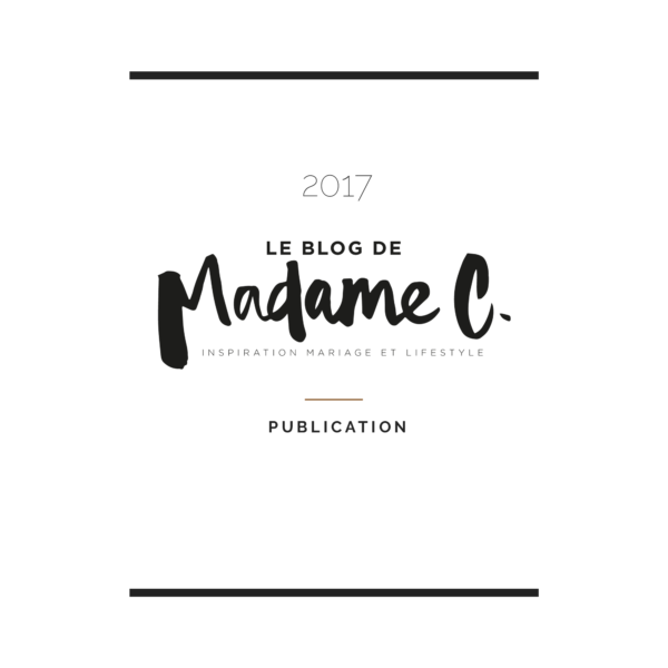 bloc de madame C shooting inspiration mariage 