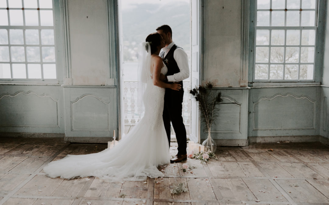 Ludovic et Valérie – Un mariage intimiste et romantique à Annecy