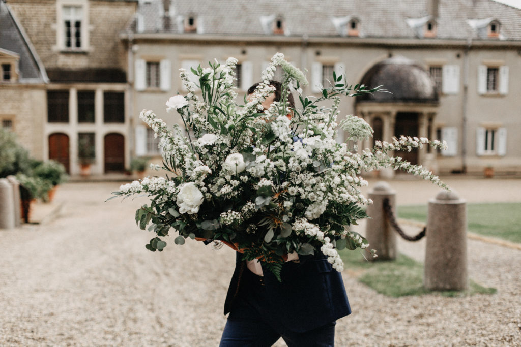 bouquet blanc mariage